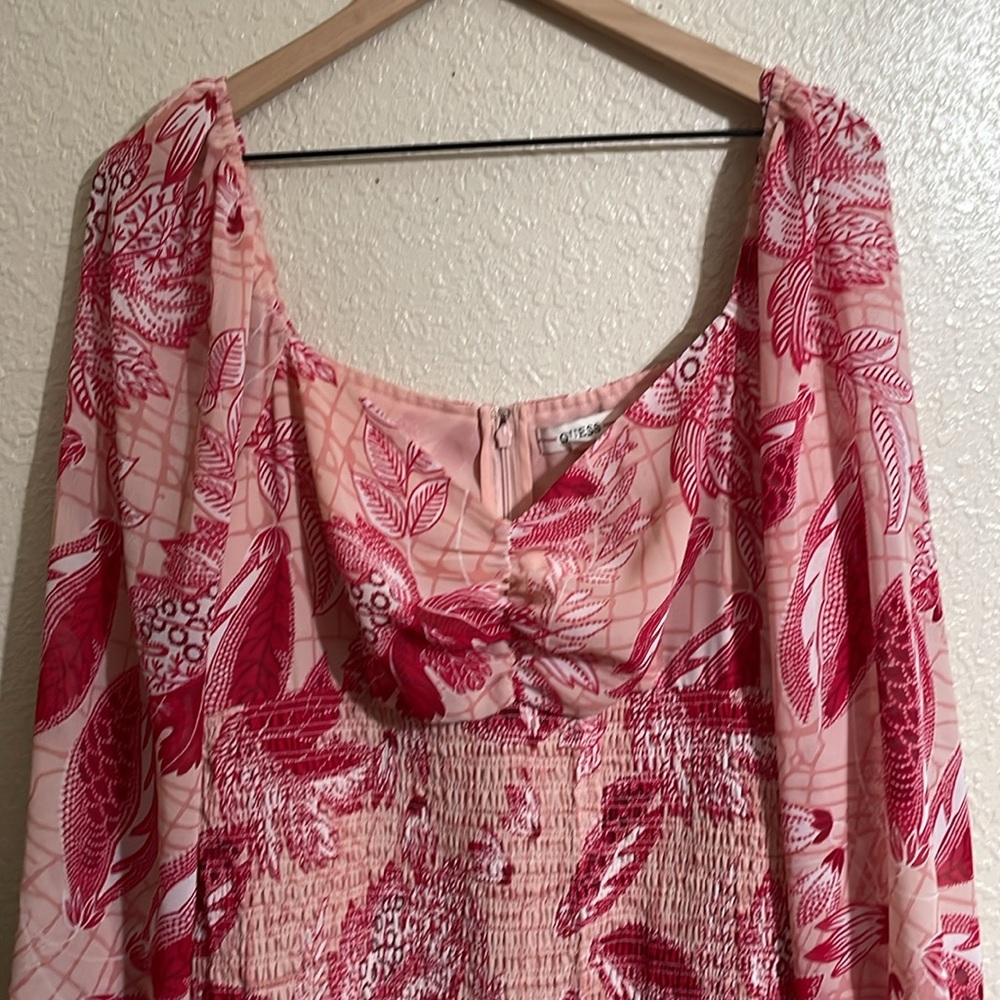 Guess Cyprus smoked printed dress - Picture 4 of 13